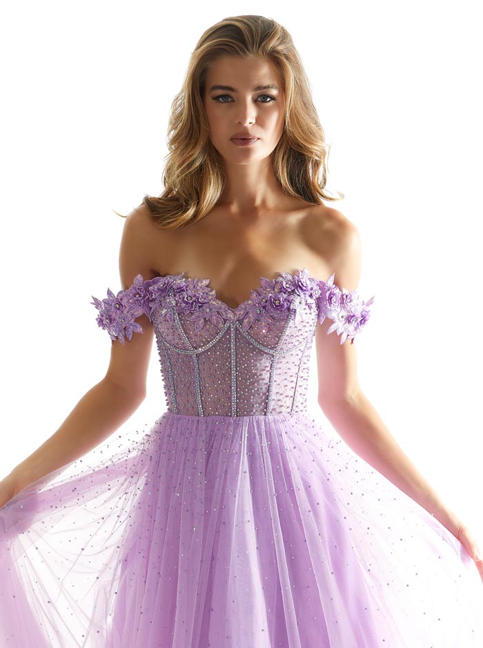 49075 - Light Purple Dress (Mori Lee)